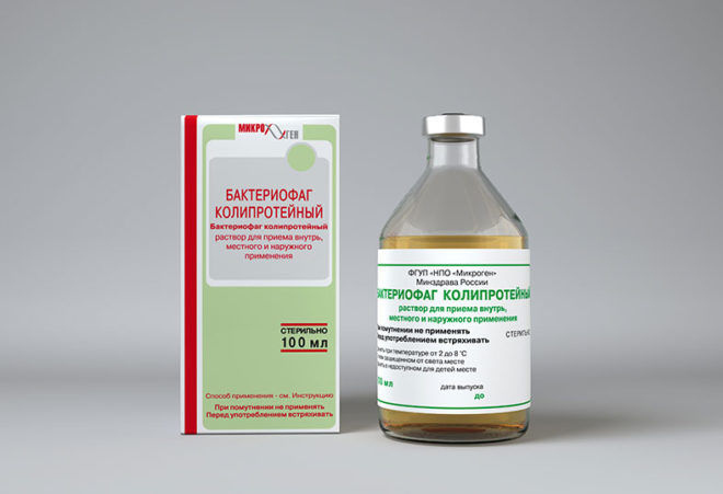Бактериофаг от кишечной палочки
